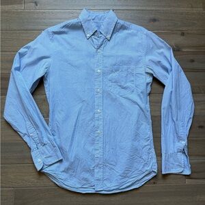 J. Crew Blue Casual Button Down Shirt